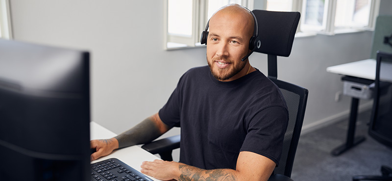 Den ergosoft Kundenservice erreichen Sie von Montag bis Freitag von 8 Uhr bis 18 Uhr sowohl telefonisch als auch per Mail.